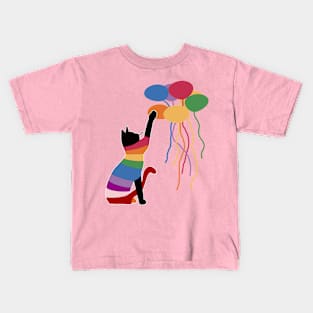 Rainbow Cat Kids T-Shirt